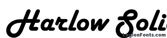 Harlow Solid LET Plain.1.0 Font