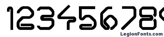 HAROLD Regular Font, Number Fonts