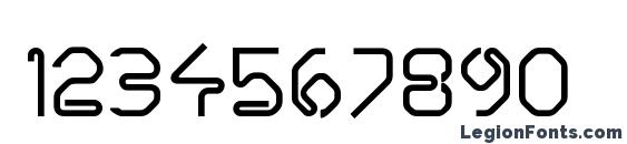 Harpoon Font, Number Fonts