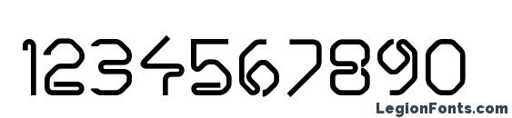 HARRAY Regular Font, Number Fonts