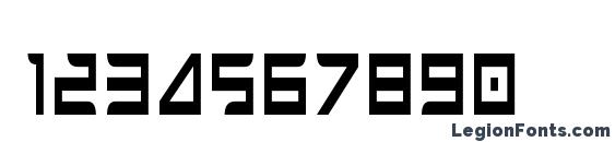 Harrier Condensed Font, Number Fonts