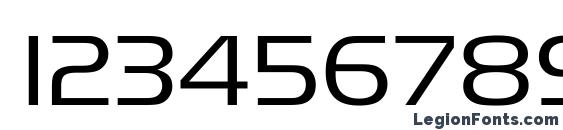 Harrierc Font, Number Fonts