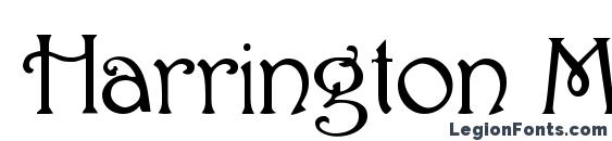 Harrington Medium Font, Tattoo Fonts