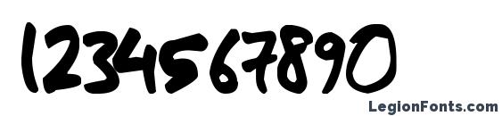 harrison Font, Number Fonts