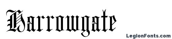шрифт Harrowgate, бесплатный шрифт Harrowgate, предварительный просмотр шрифта Harrowgate
