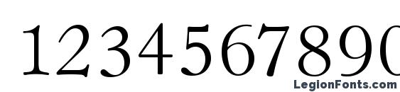 Hastings Regular Font, Number Fonts