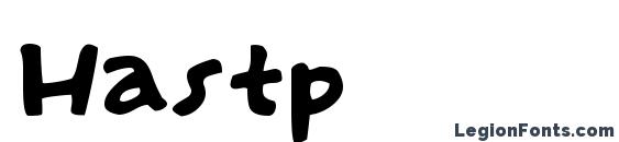 шрифт Hastp, бесплатный шрифт Hastp, предварительный просмотр шрифта Hastp