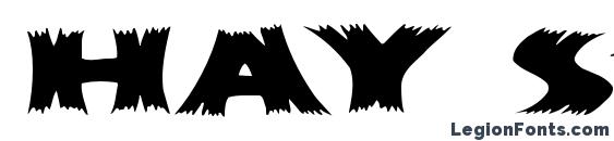 Hay Stack MF Wide Font