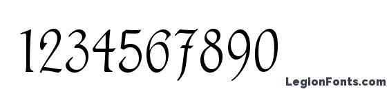 Hayden Regular Font, Number Fonts