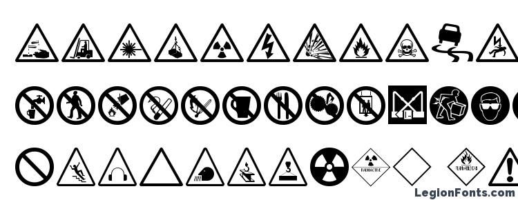 glyphs Hazard Regular font, сharacters Hazard Regular font, symbols Hazard Regular font, character map Hazard Regular font, preview Hazard Regular font, abc Hazard Regular font, Hazard Regular font