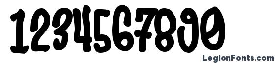 Heartbreaker Font, Number Fonts