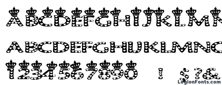 glyphs Hearts1 font, сharacters Hearts1 font, symbols Hearts1 font, character map Hearts1 font, preview Hearts1 font, abc Hearts1 font, Hearts1 font