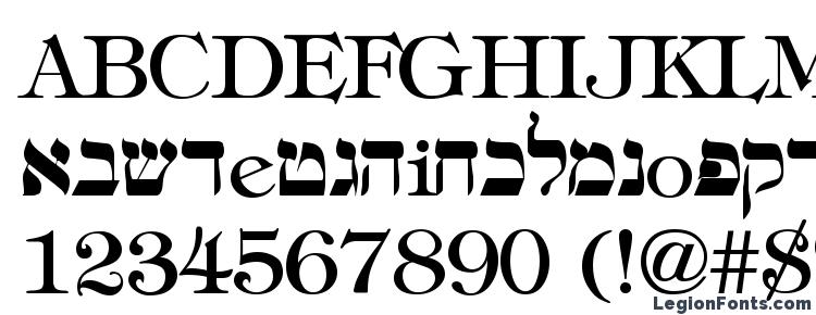 glyphs Hebrew Regular font, сharacters Hebrew Regular font, symbols Hebrew Regular font, character map Hebrew Regular font, preview Hebrew Regular font, abc Hebrew Regular font, Hebrew Regular font