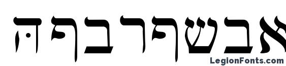 Hebrewbasic Font