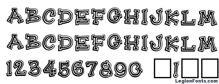 glyphs HeeHaw Regular font, сharacters HeeHaw Regular font, symbols HeeHaw Regular font, character map HeeHaw Regular font, preview HeeHaw Regular font, abc HeeHaw Regular font, HeeHaw Regular font