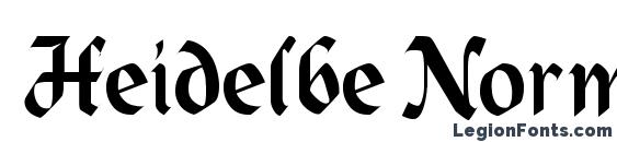 Heidelbe Normal Font
