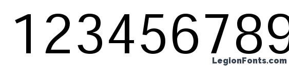 HeiseiKakuGoStd W3 Font, Number Fonts