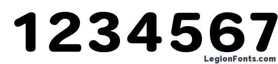 HeiseiMaruGoStd W8 Font, Number Fonts