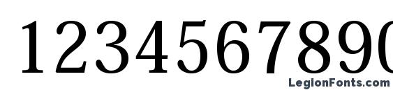 HeiseiMinStd W5 Font, Number Fonts