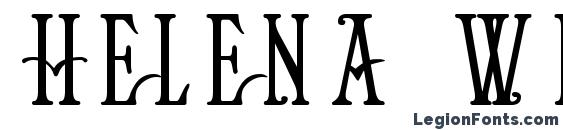 Helena Wide Font