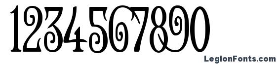 Helena Font, Number Fonts