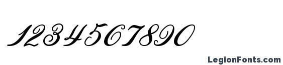 Helinda Rook Font, Number Fonts