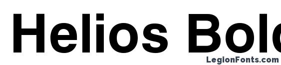 шрифт Helios Bold, бесплатный шрифт Helios Bold, предварительный просмотр шрифта Helios Bold