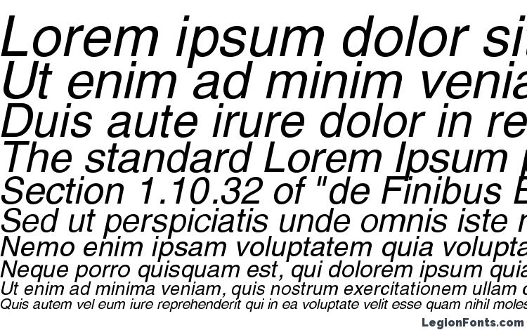 specimens Helios Italic font, sample Helios Italic font, an example of writing Helios Italic font, review Helios Italic font, preview Helios Italic font, Helios Italic font