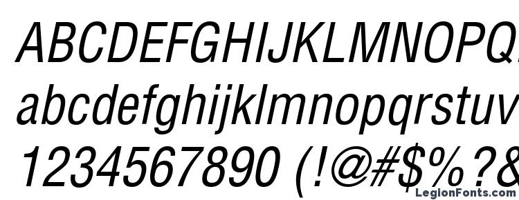 глифы шрифта HeliosCond Italic, символы шрифта HeliosCond Italic, символьная карта шрифта HeliosCond Italic, предварительный просмотр шрифта HeliosCond Italic, алфавит шрифта HeliosCond Italic, шрифт HeliosCond Italic