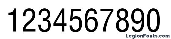 Helioscondc Font, Number Fonts