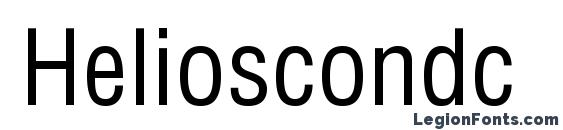 шрифт Helioscondc, бесплатный шрифт Helioscondc, предварительный просмотр шрифта Helioscondc