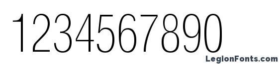 Helioscondthinc Font, Number Fonts