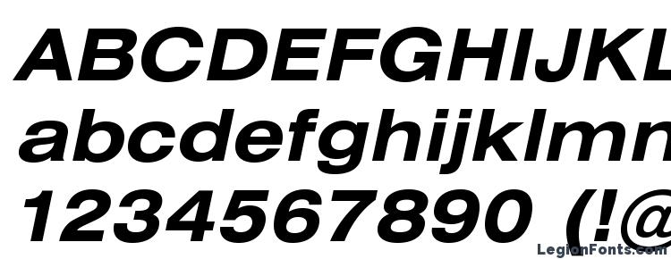 глифы шрифта HeliosExt Bold Italic, символы шрифта HeliosExt Bold Italic, символьная карта шрифта HeliosExt Bold Italic, предварительный просмотр шрифта HeliosExt Bold Italic, алфавит шрифта HeliosExt Bold Italic, шрифт HeliosExt Bold Italic