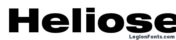 Heliosextblackc Font