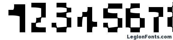 Heliosphere Font, Number Fonts