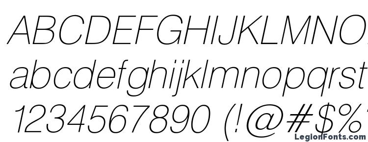 глифы шрифта Heliosthin italic, символы шрифта Heliosthin italic, символьная карта шрифта Heliosthin italic, предварительный просмотр шрифта Heliosthin italic, алфавит шрифта Heliosthin italic, шрифт Heliosthin italic