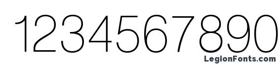 Heliosthin Font, Number Fonts