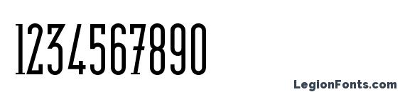 Heliotype LET Plain.1.0 Font, Number Fonts