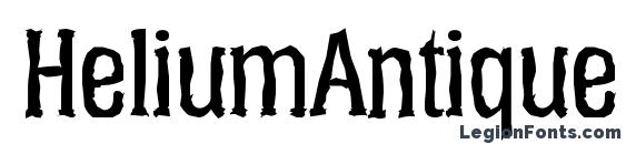 HeliumAntique Medium Regular Font