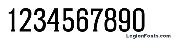 HeliumSerial Medium Regular Font, Number Fonts