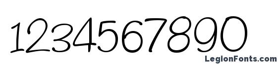 Helmsley Regular Font, Number Fonts