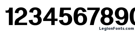 Heltar DemiBold Font, Number Fonts