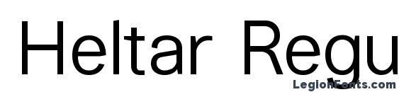 шрифт Heltar Regular, бесплатный шрифт Heltar Regular, предварительный просмотр шрифта Heltar Regular