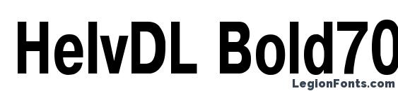 шрифт HelvDL Bold70b, бесплатный шрифт HelvDL Bold70b, предварительный просмотр шрифта HelvDL Bold70b