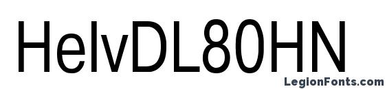 шрифт HelvDL80HN, бесплатный шрифт HelvDL80HN, предварительный просмотр шрифта HelvDL80HN