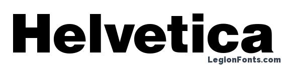 Helvetica Black Font