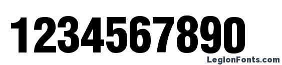 Helvetica Condensed Black Se Font, Number Fonts