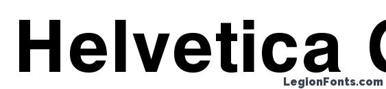 Helvetica Greek Bold Font