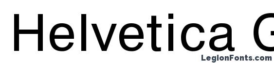 Шрифт Helvetica Greek Upright