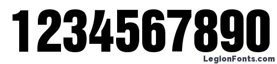 Helvetica Inserat LT Font, Number Fonts